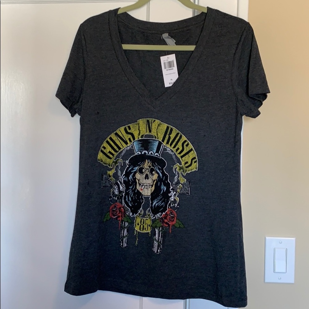 New Gun’s N Roses 1985 v Neck Tee XL - Picture 1 of 5